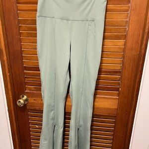 Yogalicious Light Green Flare Pants